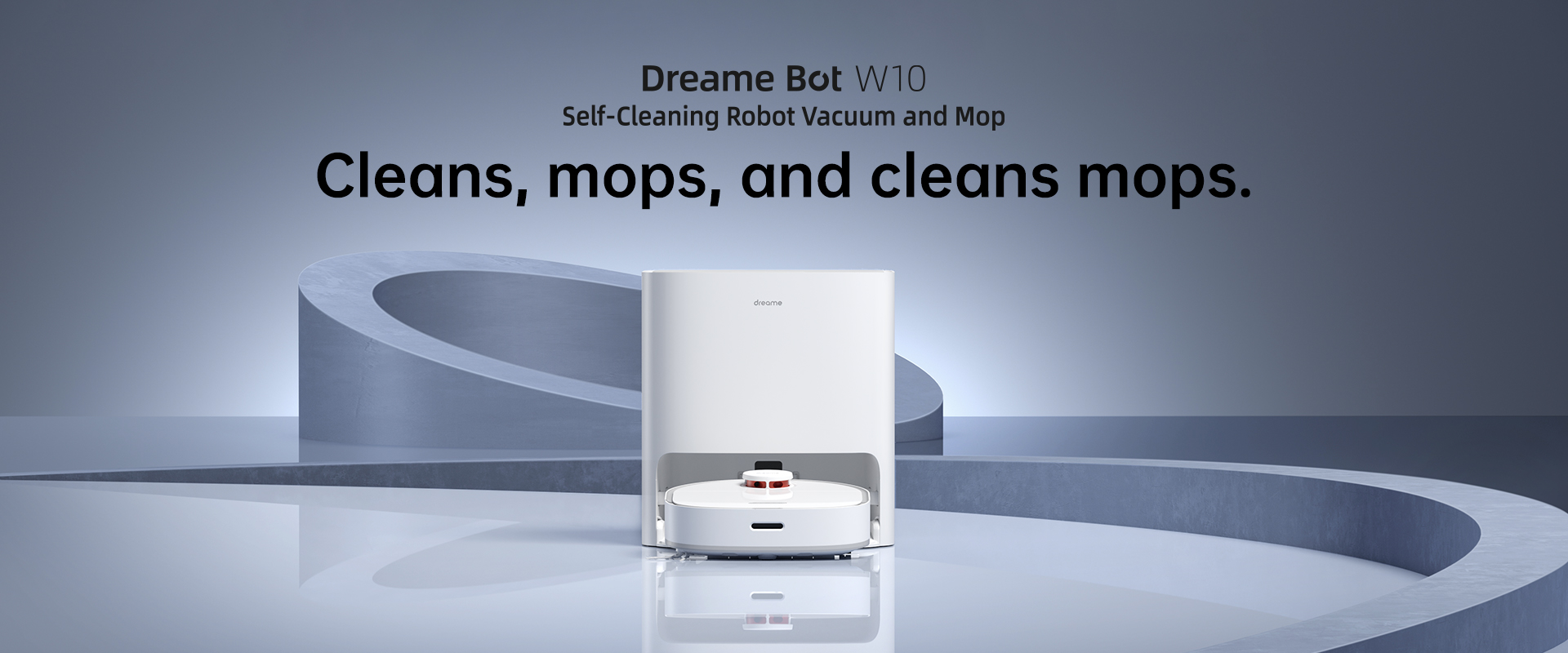 SUKE SHOP. DREAME W10 SELF CLEAN WET & DRY ROBOT VACUUM CLEANER