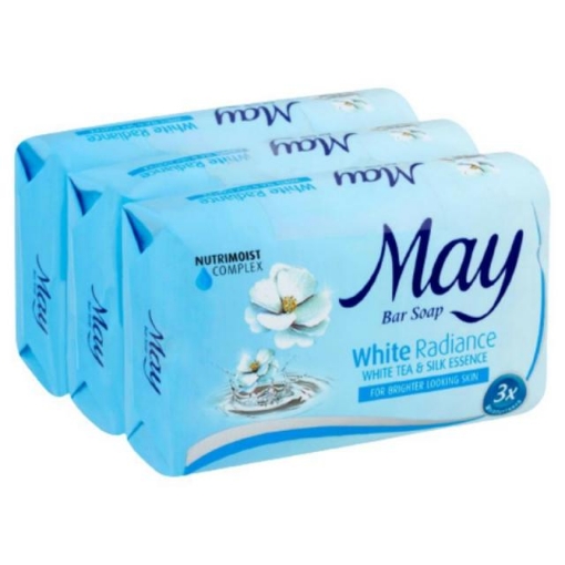 Picture of MAY SOAP WHITE RADIANTCE 36X(3+1)X85G