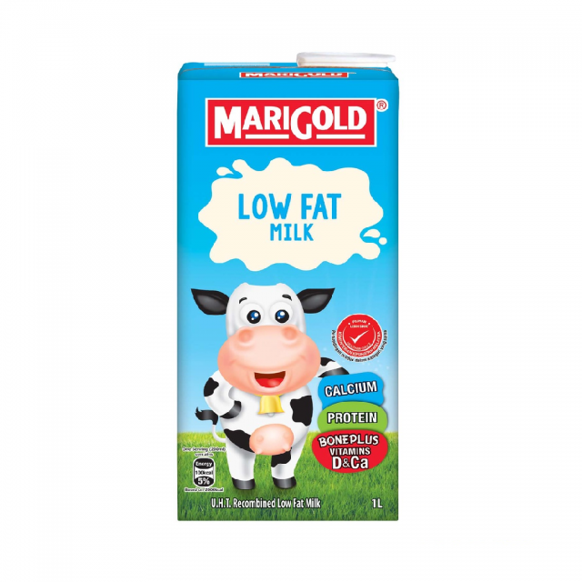 SUKE SHOP. MARIGOLD UHT MILK LOW FAT MILK 1L