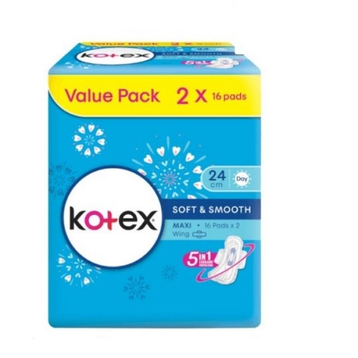 Picture of KOTEX MAXI WING 24CM 2X16S