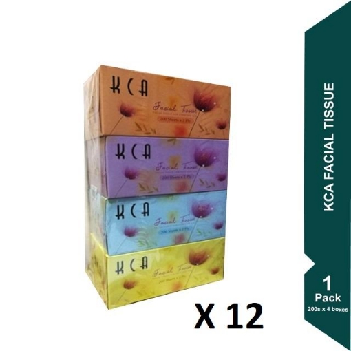 Picture of KCA FACIAL TISSUE BOX 12X4X200S