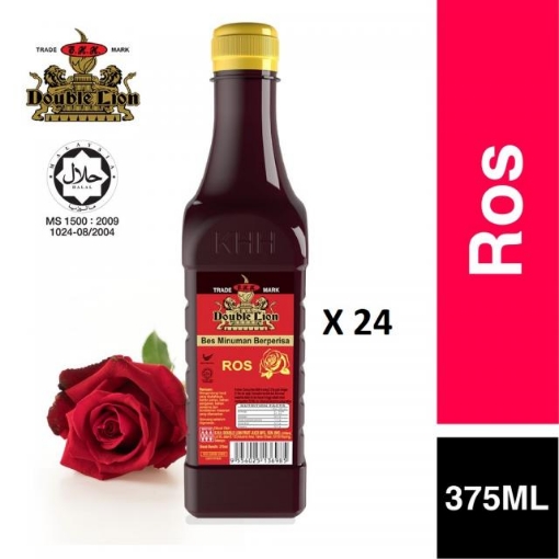 Picture of KHH DOUBLE LION ROSE 24X375ML