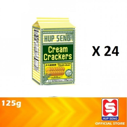 Picture of HUP SENG CREAM CRACKER 24X125G