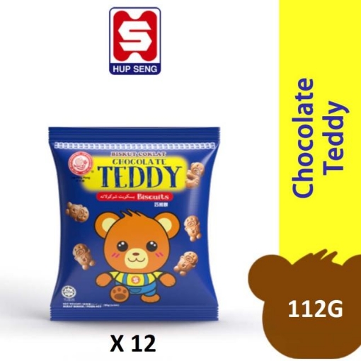Picture of HUP SENG CHOCOLATE TEDDY 8S 12X112G