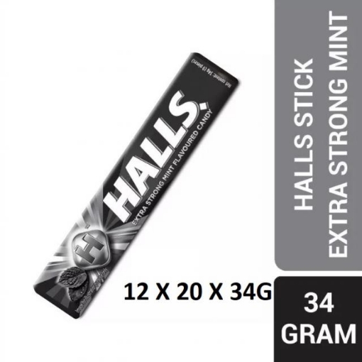 Picture of HALLS EXTRA STRONG 12X20X34G