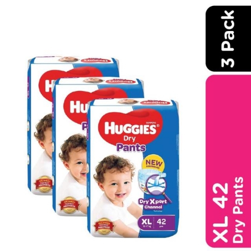 Picture of HUGGIES DRY PANT XL SJP 42X3