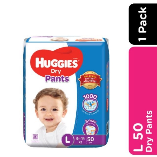 Picture of HUGGIES DRY PANTS L 50