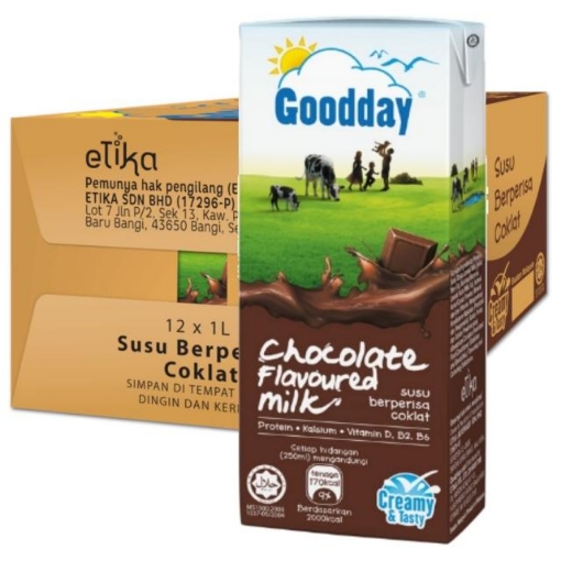 Picture of GOODDAY TETRA UHT CHOCOLATE 12X1L