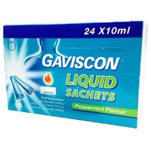 Picture of GAVISCON LIQUID SACHET 24X10ML
