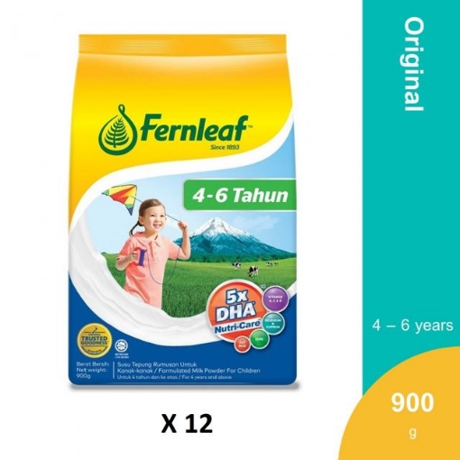 Picture of FERNLEAF 3+ PLAIN 12X900G