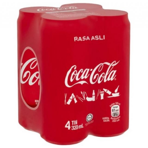 Picture of F/ COCA COLA CAN 4X320ML