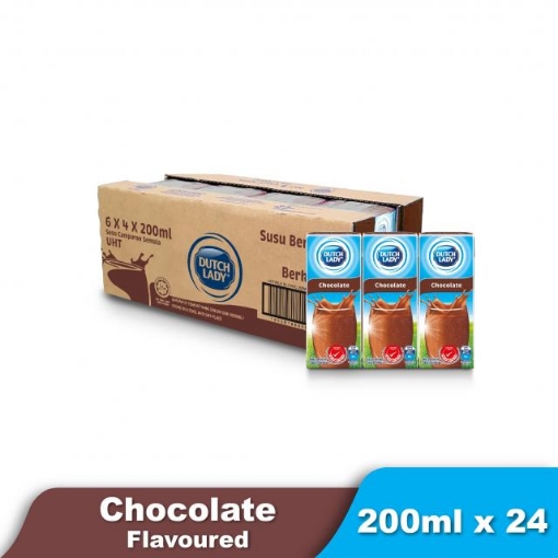 Picture of DUTCH LADY CHOCOLATE 24X200ML
