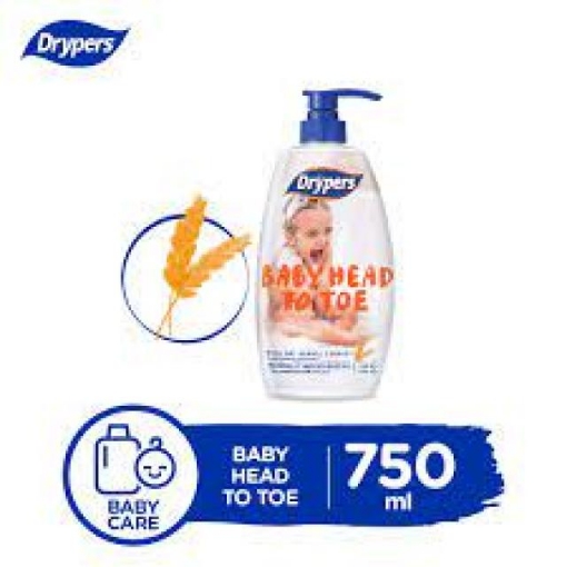 Picture of DRYPERS BABY HEAD TO TOE OAT 750ML