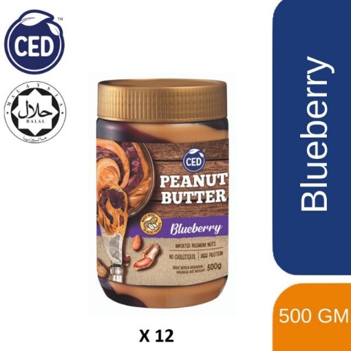 Picture of CED PEANUT BLUEBERRY STRIPE 12X500ML