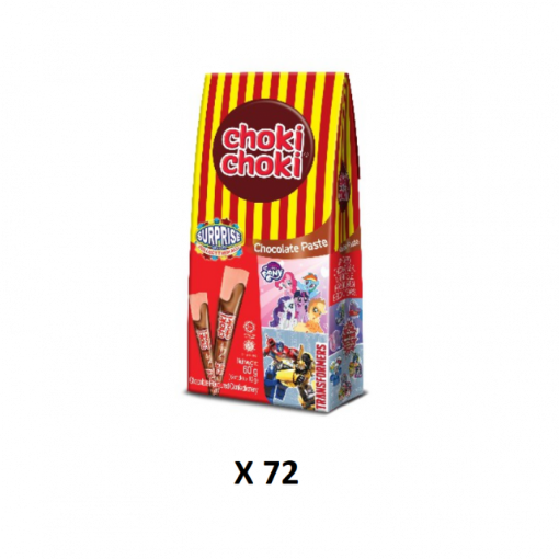 Picture of CHOKI CHOCOLATE SURPRISE PACK 72X(6X10G)