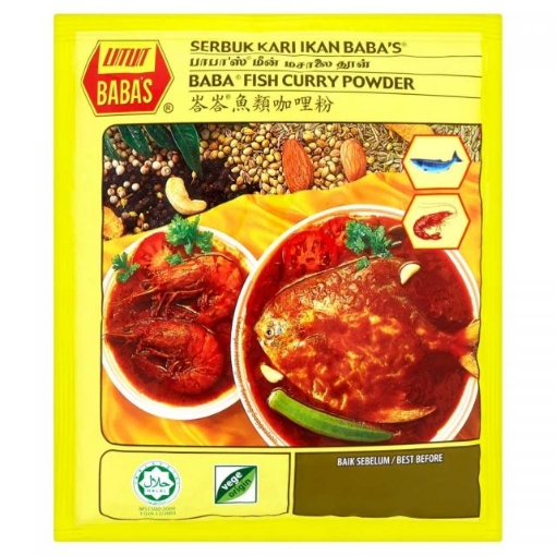 Picture of BABAS HS FISH CURRY POWDER 250G
