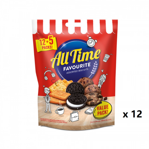 Picture of ALL TIME ASSORTED BISCUITS 12X524.7G