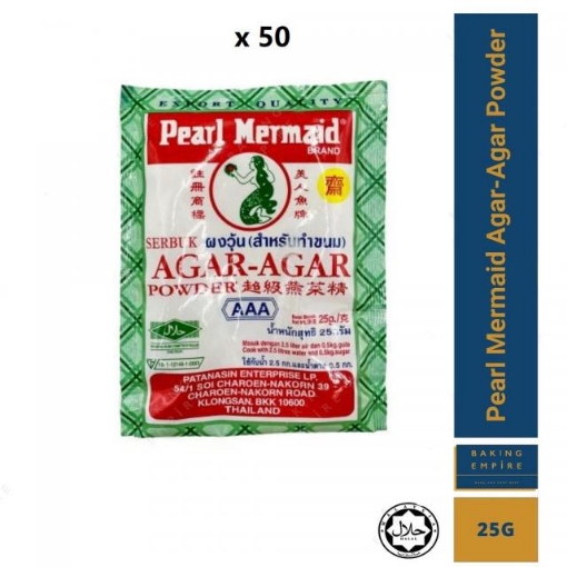 Picture of AAA PEARL MERMAID AGAR POWDER 50X25G