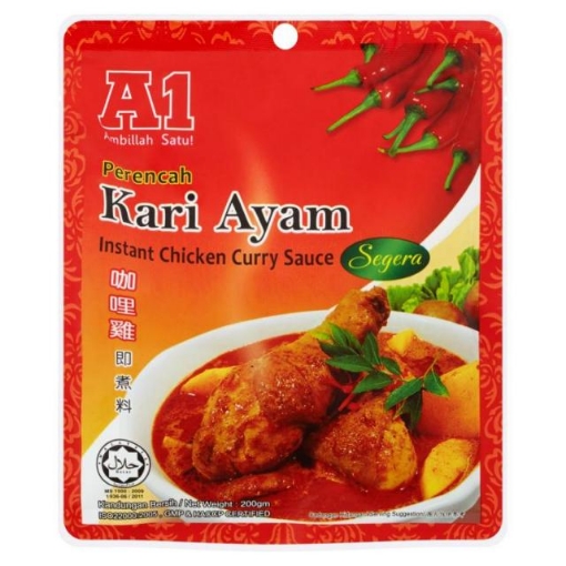 Picture of A1 INSTANT CHICKEN CURRY SAUCE 200G