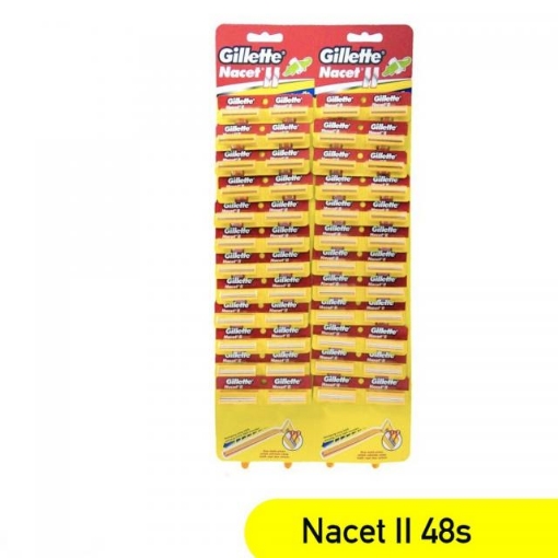 Picture of (F) GILLETTE NACET II H/CARD 48'S