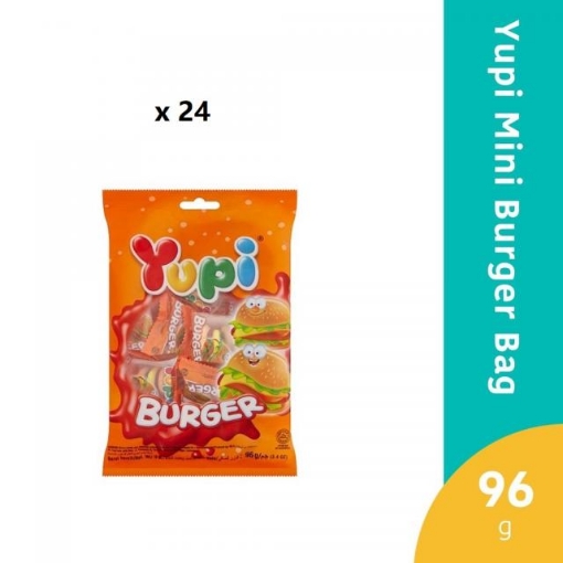 Picture of (F) YUPI MINI BURGER BAG 24X96GM