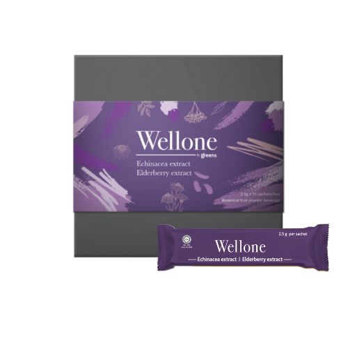 Picture of Greens WELLONE Echinacea Mixed Berries Immunity Drink (2.5g x 15’s)