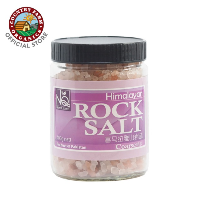 SUKE SHOP. Nature Quest Natural Himalayan Coarse Rock Salt 400g