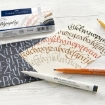Picture of Faber-Castell PITT Artist Pen Hand Calligraphy Set - Wallet of 6pcs