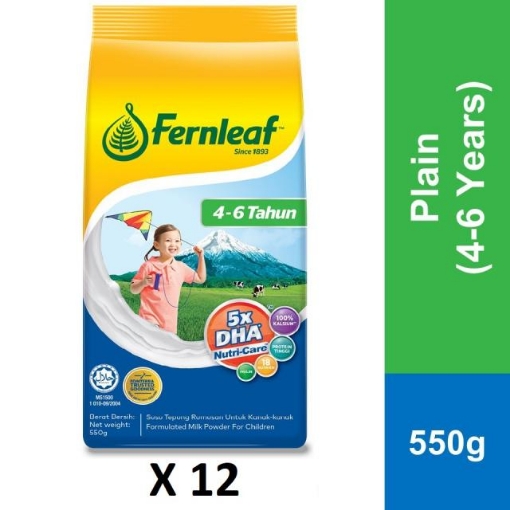 Picture of FERNLEAF 3+ PLAIN 12X550G