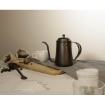 Picture of Drip Kettle with Thermometer Teflon Black 700cc