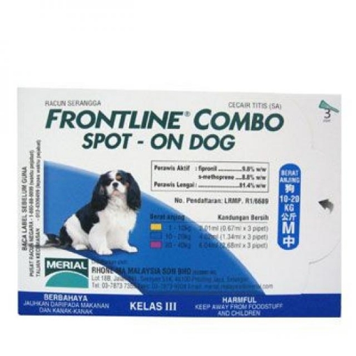 Picture of FRONTLINE COMBO Spot On Dog (M)