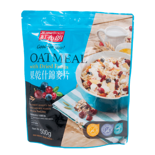 Picture of Homebrown Instant Oatmeal With Dried Fruits 500G