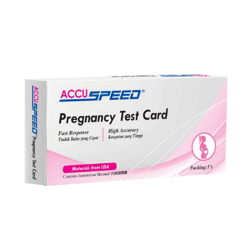 Picture of Accuspeed Pregnancy Test Card