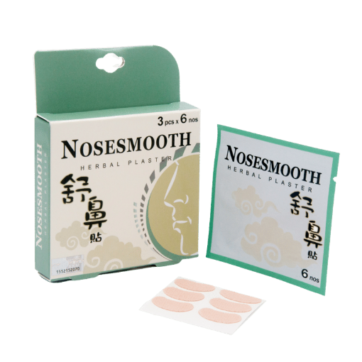 Picture of Sun Ten Nosesmooth Herbal Plaster 3Pcs X 6Nos