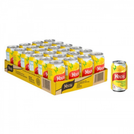 SUKE SHOP. YEOS CHRYSANTHEMUM TEA CAN 24X300ML