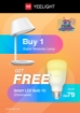 Picture of Yeelight Staria Bedside Lamp Pro [FREE Yeelight LED Bulb 1S (Dimmable)] 