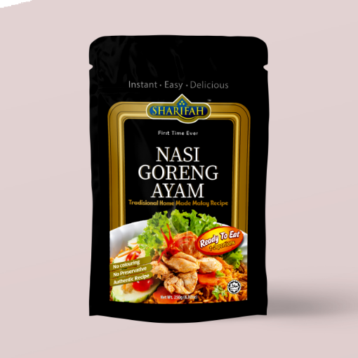 Picture of SHARIFAH Nasi Goreng Ayam - Chicken Fried Rice (250g) Ready To Eat