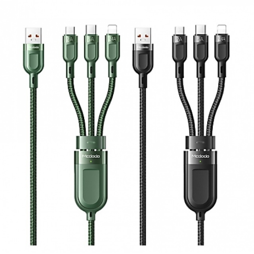 Picture of Mcdodo 3 in 1 5A Super Fast Charging Cable (1.2m)
