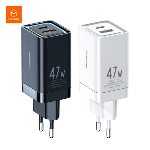 Picture of Mcdodo 47W GaN Type-C + USB Charger (UK plug)