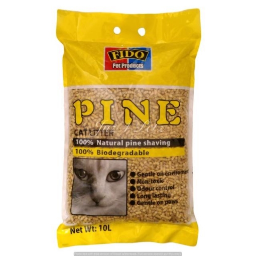 Picture of FIDO Cat Pine Wood 10L