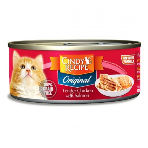 Picture of CINDY'S RECIPE ORIGINAL Tender Chicken With Salmon 80g