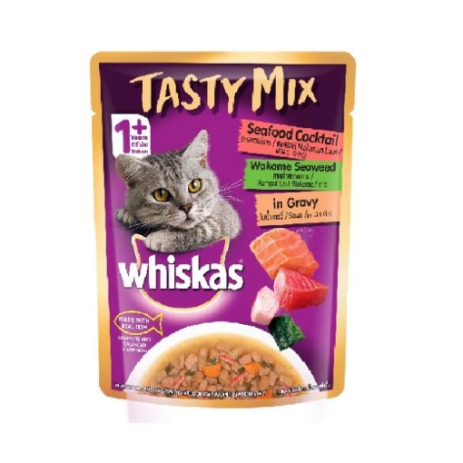 Picture of WKAS Tasty Mix Seafood Cocktail Wagame Seaweed in Gravy 70g