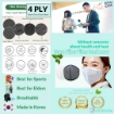 Picture of 4 Ply Nano Fiber Filter Antibacterial Reusable Face Mask