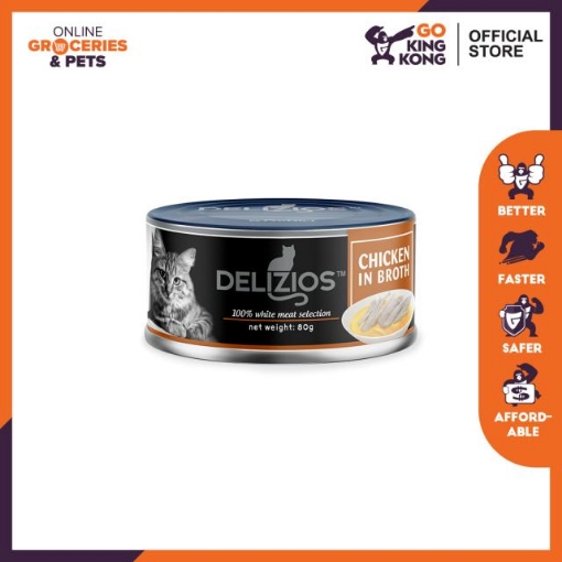 Picture of DELIZIOS Chicken in Broth 80g