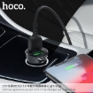 Picture of HOCO Z39 LIGHTNING FARSIGHTED DUAL PORT QC3.0 CAR CHARGER