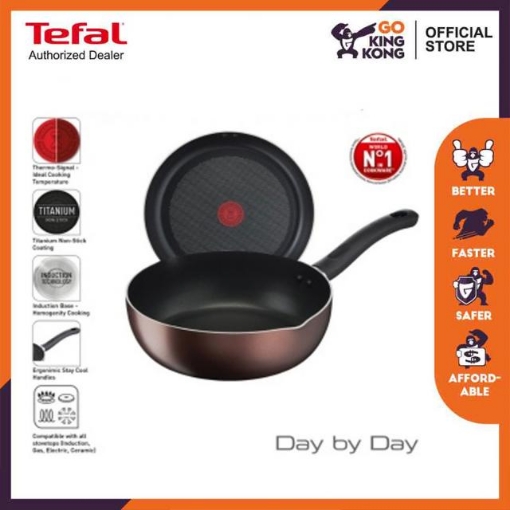 Picture of Tefal Cookware Day By Day Deep Frypan 24cm (G14364)