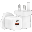 Picture of Recci 33W GaN Dual Output Wall Charger (UK Plug)