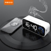 Picture of Recci Clock Wireless Bluetooth Speaker (Double alarm clock function, Support bluetooth, TF card, AUX & FM)