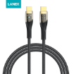 Picture of Lanex 100W Type-C to C Transparent Data Cable 1.2M