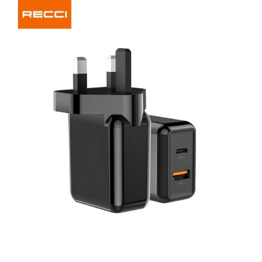 Picture of Recci 20W PD+QC Wall Charger (UK Plug)